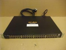 HP Aruba 2930F (JL256A) 48-port Gigabit PoE + 4xSPF+ Network Switch (inc rack mounts)Please read the