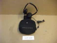 Plantronics Voyager Focus UCB825 Bluetooth Headset with Dongle & StandPlease read the following