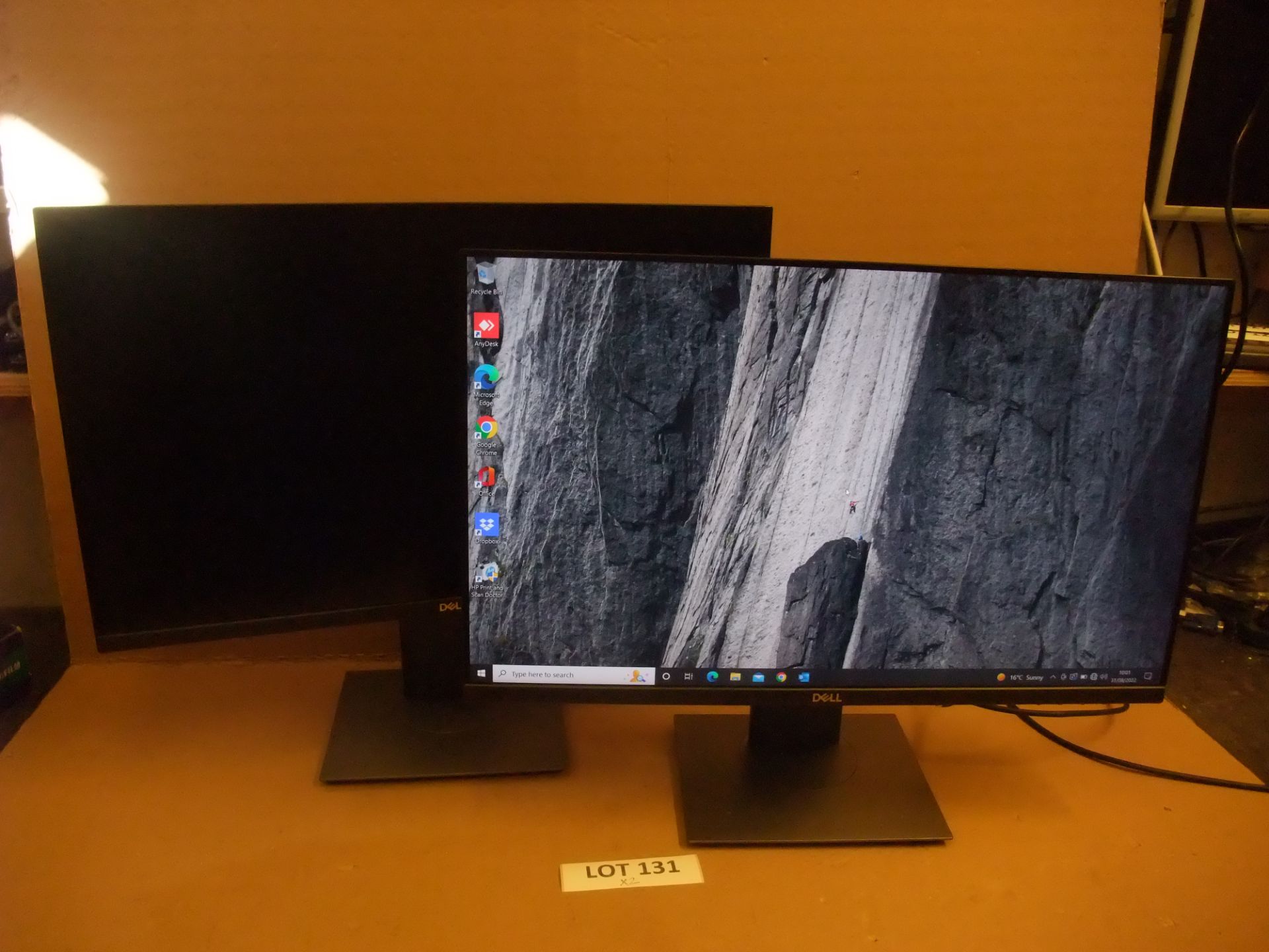 Two Dell P2421D - 24" Monitors, 2560 x 1440 QHD @ 60 Hz, HDMI, DP & USB portsPlease read the