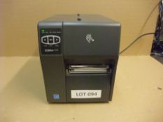 Zebra ZT220 Label Printer - ethernet (RJ45), USB 2.0 and RS-232 Serial portsPlease read the