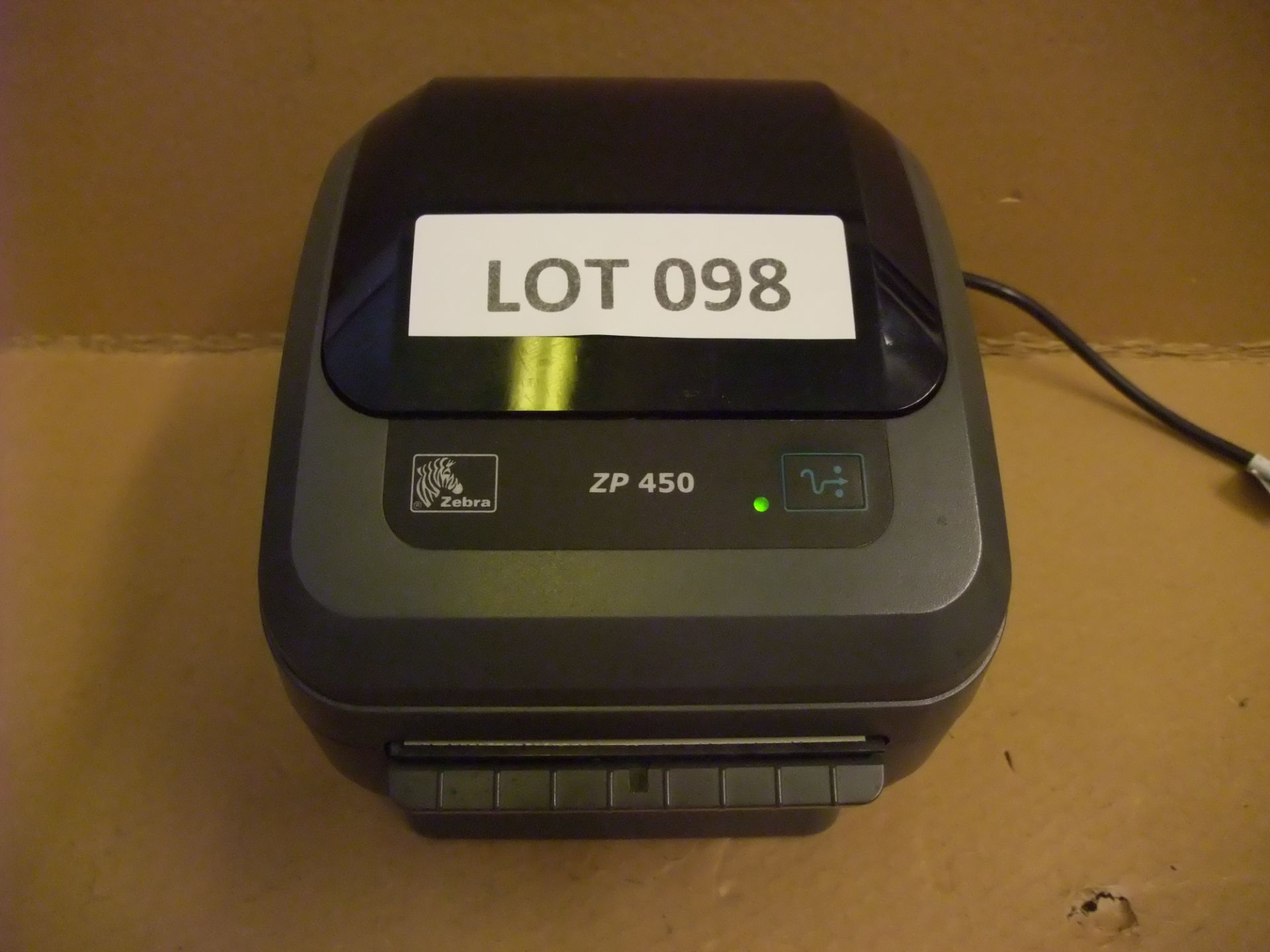 Zebra ZP 450 UPS Label Printer - USB, serial & parallel portsPlease read the following important