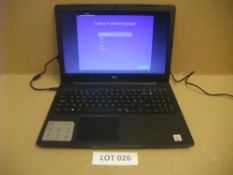 Dell Vostro 3590 Laptop - i5-10210U, 8Gb RAM, 256Gb M2 drive, Windows 10 Pro (PSU & power lead