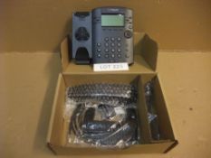 Polycom VVX 301 desktop VoiP Telephone Handset (understood to be unused)Please read the following