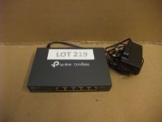 TP-Link ER6056 - Omada Gigabit VPN Router, 5 gigabit ports, Up to 4 WAN Ports: 1 gigabit WAN port