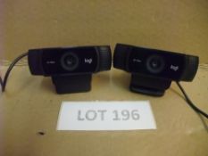Two Logitech 'Logi' HD 1080p USB WebcamsPlease read the following important notes:- ***Overseas