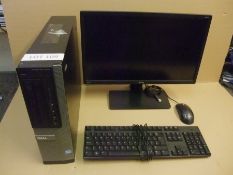 Dell OptiPlex 7010 Personal Computer - i5, 4Gb RAM, 500Gb HDD, Windows 10 Pro, with BenQ GW2270