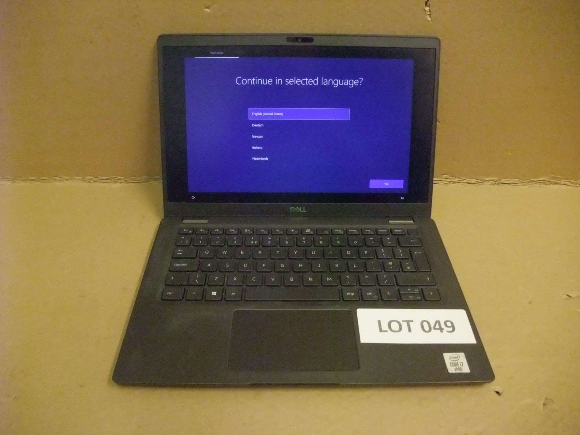 Dell Latitude 7310 Laptop - i7-10610U, 16Gb RAM, 256Gb M2 drive, Windows 10 Pro (PSU & power lead