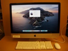 Apple iMac - i5 3.2GHz, 27" screen, 32Gb RAM, 1Tb SSD drive with keyboard & mousePlease read the
