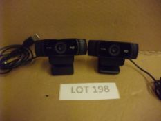 Two Logitech 'Logi' HD 1080p USB WebcamPlease read the following important notes:- ***Overseas