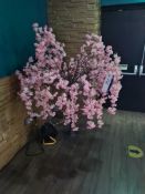 Floor Standing Artificial Cherry Blossom Tree