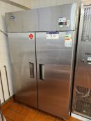 Atosa MBF8114 Stainless Steel Double Door Upright Refrigerator