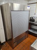 Foster Stainless Steel Chilled Display / Drinks Chiller, Approx. 1.2m (L) x 0.9m (W) x 1.9m (H) (