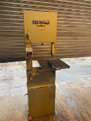 Startrite 352 Bandsaw, serial no. 102358, with fence, three phase (vendors comments - good