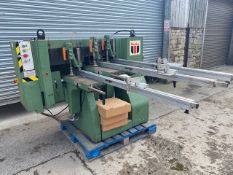 Wadkin Jet Tenoner, serial no. 85181, with Freud stack tooling & spare tooling (vendors comments -