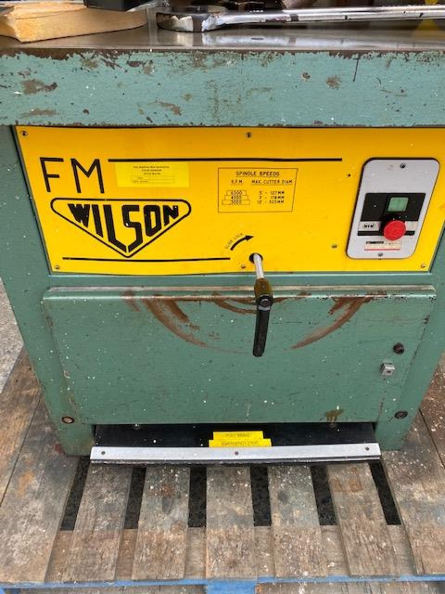 Wilson FM Spindle Moulder, with attachments and 1in. 1/4 shaft (vendors comments - good - Image 2 of 7