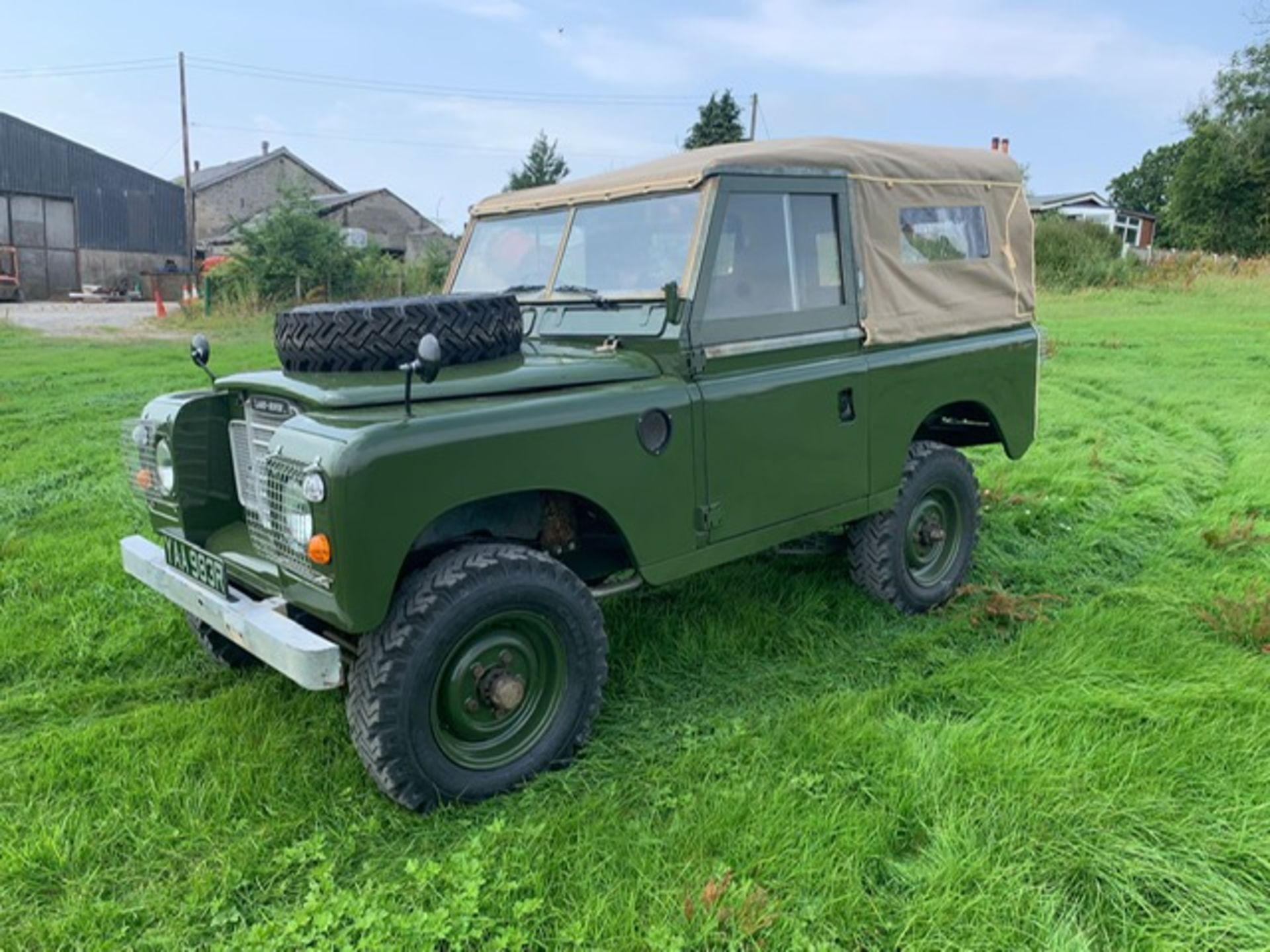 1977 Land Rover Series 3 PETROL 4X4 LIGHT UTILITY VEHICLE, registration no. YAA 983R, date first