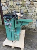 Helma Pneumatic Operated Slot Morticer (vendors comments - good condition), lot location - Backridge