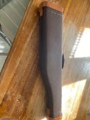 Old Leg of Mutton Gun Case (vendors comments - to suit 28in. or 32in. barrels. For the shotguns,