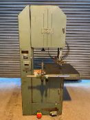Wadkin 20in. BZB Bandsaw, serial no. 66695, with blades (vendors comments - good condition), lot