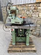 Wadkin EQ Spindle Moulder, serial no. EQ3524, with Holzher power feed unit (vendors comments -