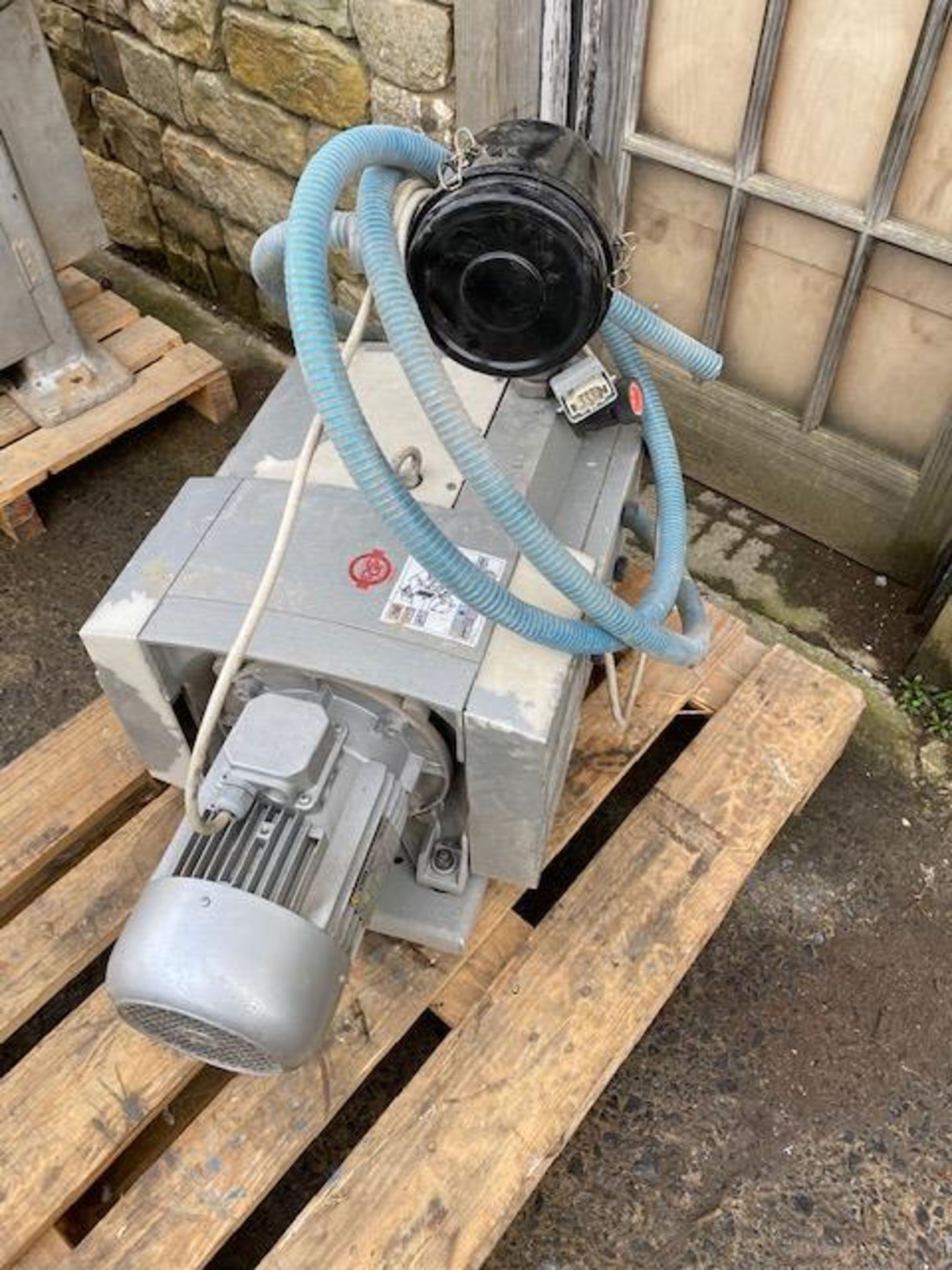Becker Vacuum Pump, serial no. 1996, year of manufacture 1416608, 33kW motor (vendors comments -