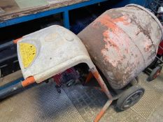 Belle Mini Mix 150 Petrol Cement Mixer, with Honda GXH50 four stroke engine (vendors comments - good