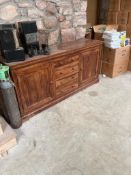 Mahogany Sideboard, approx. 71in. x 18in. x 33in. high, lot location - Backridge Farm, Lancashire,