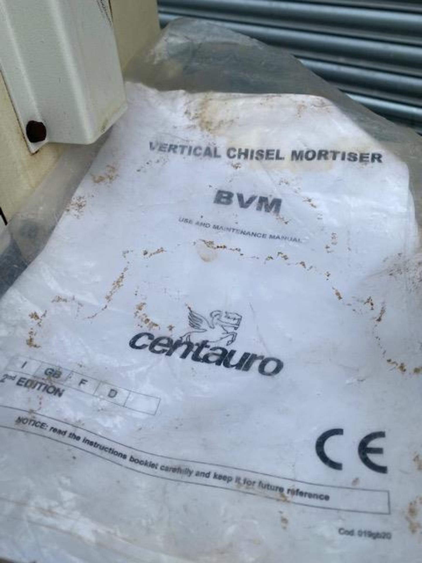 Centauro BVM Vertical Chisel Morticer, year of manufacture 2002 (vendors comments - good condition), - Image 7 of 11