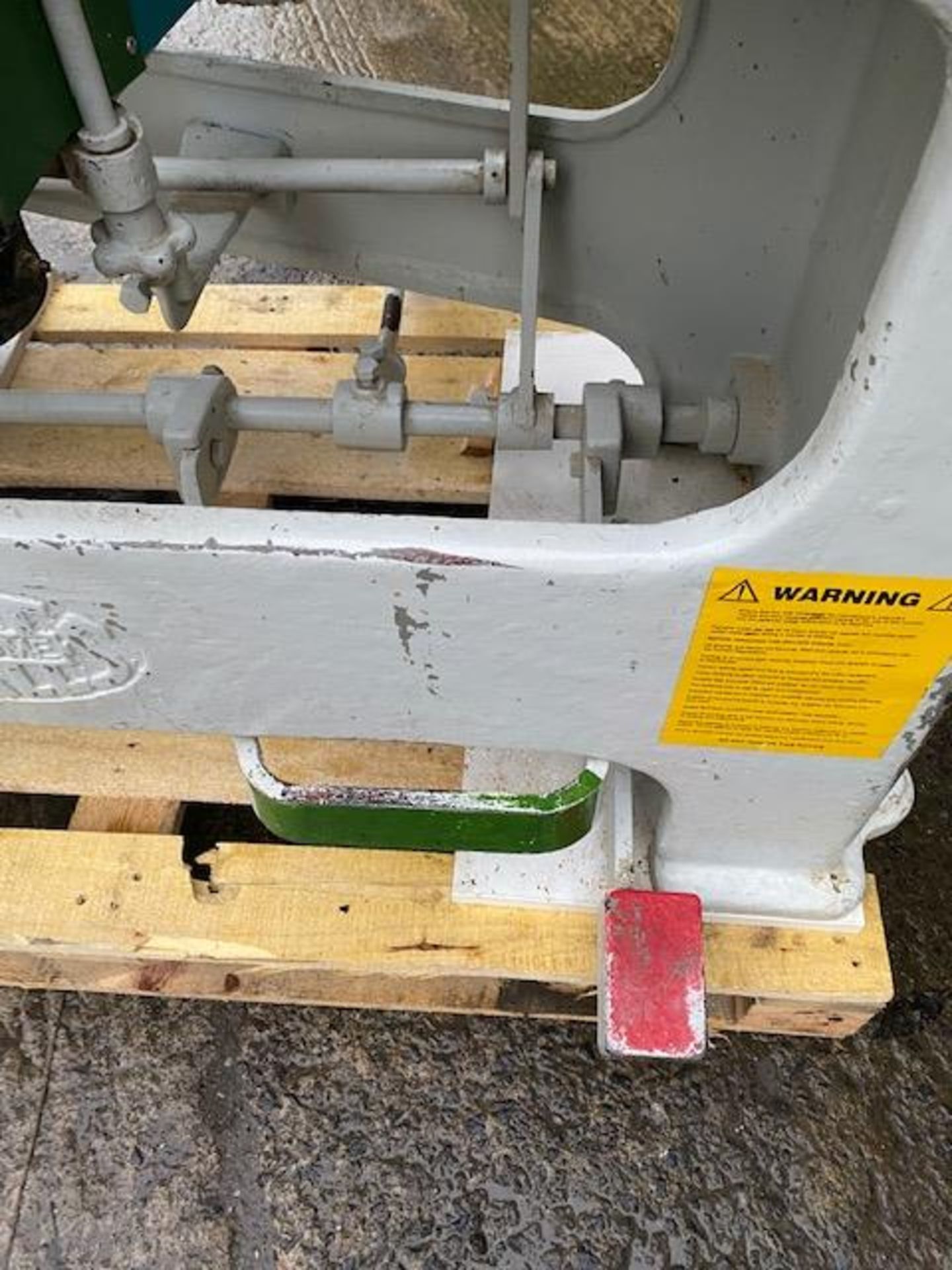 Ransome Pickles Twin Head Manual Stair Trencher, with foot operation (vendors comments - good - Image 8 of 8