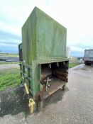 ELECTRO-HYDRAULIC SKIP COMPACTOR (in yard) . Lot l