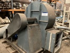 Buhler Miag Centrifugal Fan, serial no. 7735R90560