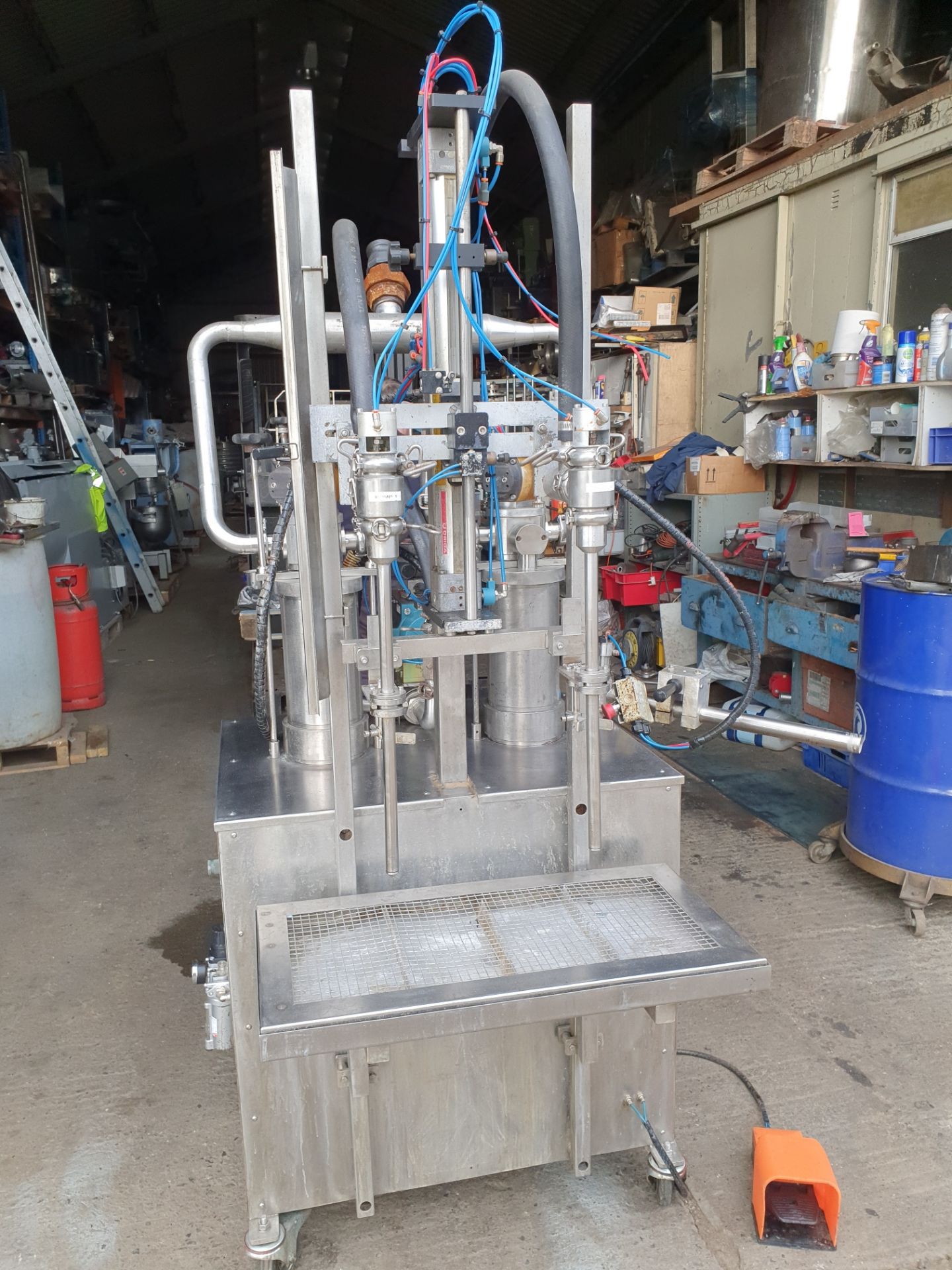 SP Fillers Ltd Twin Head Mobile Stainless Steel Pn