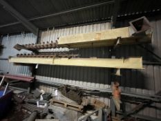 Mainly 250mm dia. Screw Conveyor Casings & Screws,