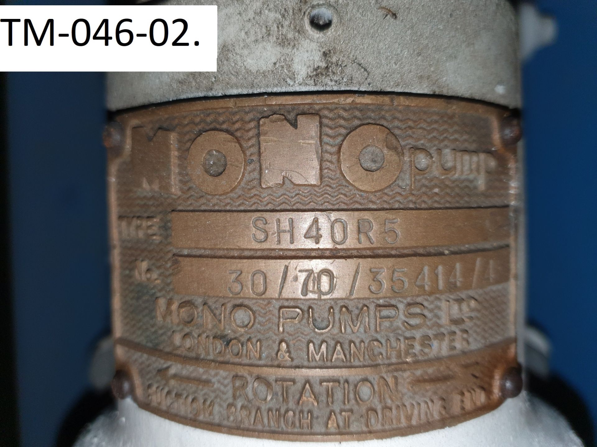 Mono SH40 Mono Stainless Steel Progressive Cavity - Image 3 of 3