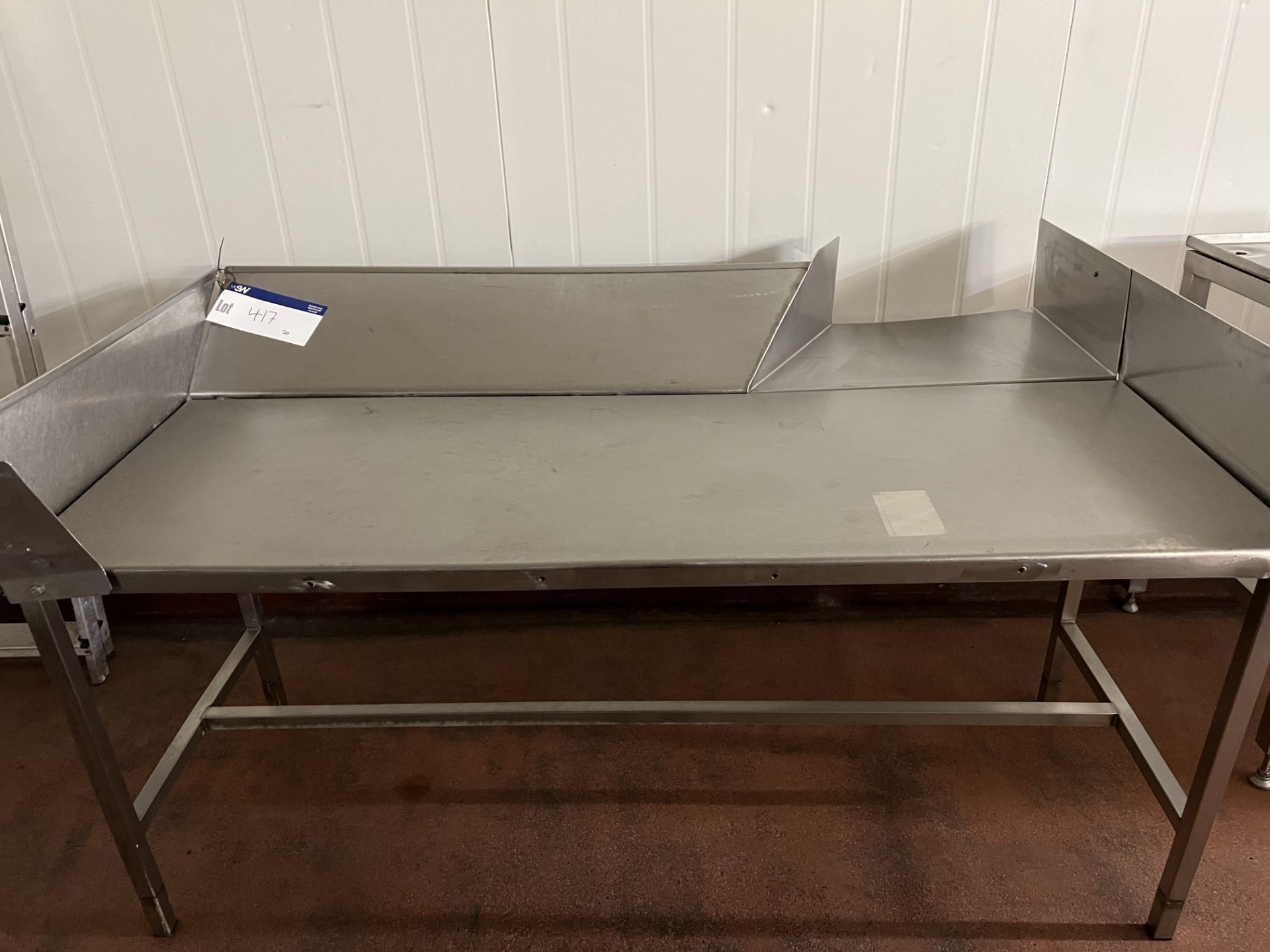 Sorting Table, with sides, approx. 1.7m x 1m x 0.9 - Image 3 of 3