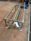 Low Bench/ Stand, approx. 1.5m x 60cm x 45cm high,