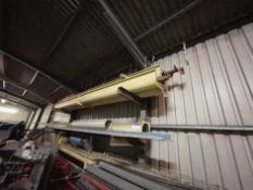 Four x 250mm dia. Screw Conveyor Casings, with scr