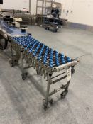 Extending Roller Conveyor, approx. 390mm wide on rollsPlease read the following important