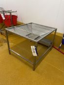Stainless Steel Hopper, approx. 1m x 870mmPlease read the following important notes:- ***Overseas