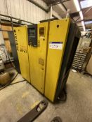Kaeser BSD 72 T Package Air Compressor, serial no. 1518, year of manufacture 2005, 37kW rated power,