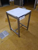Stainless Steel Cutting Bench, approx. 550mm x 550mmPlease read the following important notes:- ***