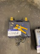 Soldering/ Crimping Tool, 240V, with carry case and cutting toolPlease read the following