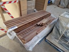 Quantity of Hardwood Wooden Frames, approx. 2m x 0.5mPlease read the following important