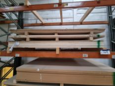 Contents to One Tier of Racking, including MDF and PlywoodPlease read the following important