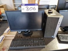 HP ProDesk 400 G6 MT Core i5 5th Gen Desktop PC, Monitor, Keyboard & Mouse (Hard drives wiped)Please