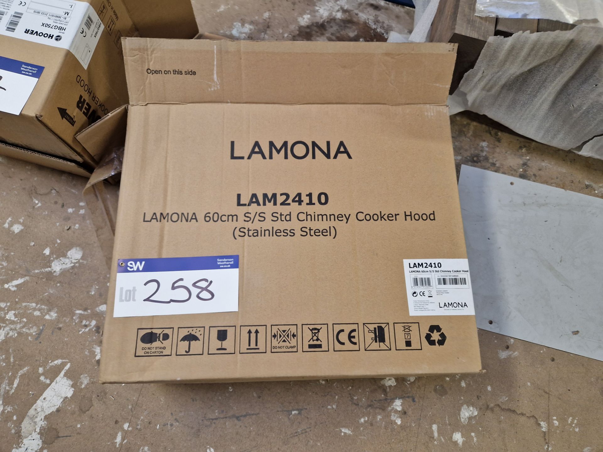 Lamona LAM2410 Stainless Steel Chimney Cooker HoodPlease read the following important notes:- *** - Image 2 of 2