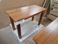 Hardwood Outdoor Table, approx. 1.2m x 0.6m x 0.75mPlease read the following important notes:- ***