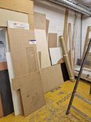 Quantity of MDF and Chipboard Offcuts, as lottedPlease read the following important notes:- ***