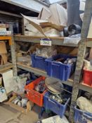 Contents to One Bay of Racking, including Pipe Fittings, Plastic Trims, Valves, etcPlease read the