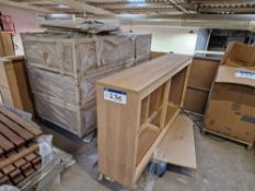 Four Part Made Wooden UnitsPlease read the following important notes:- ***Overseas buyers - All lots